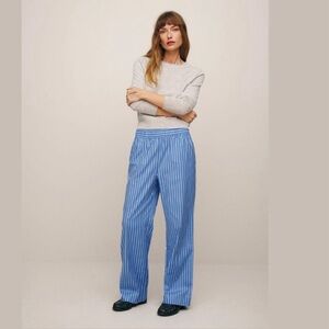 NWOT Reformation Juno Pant in Tribune Stripe